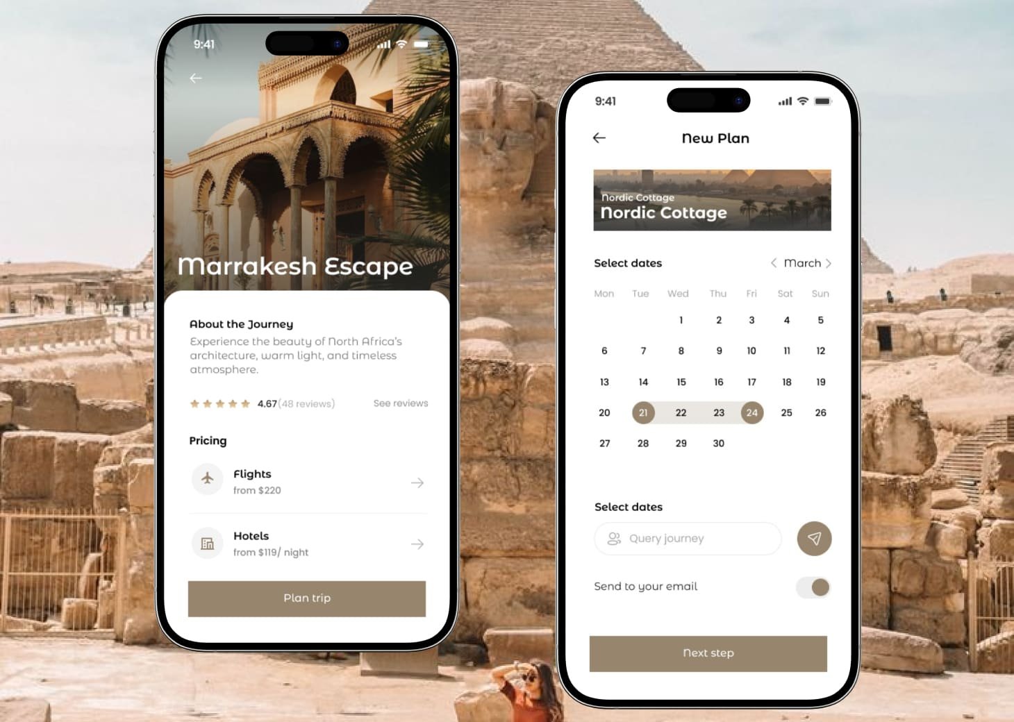 Avena visual design system detail